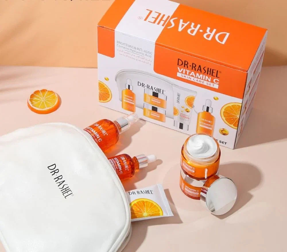 Dr. Rashel Vitamin C Skin Care Set – Brightening & Anti-Aging Kit (UAE Exclusive) -(Original)