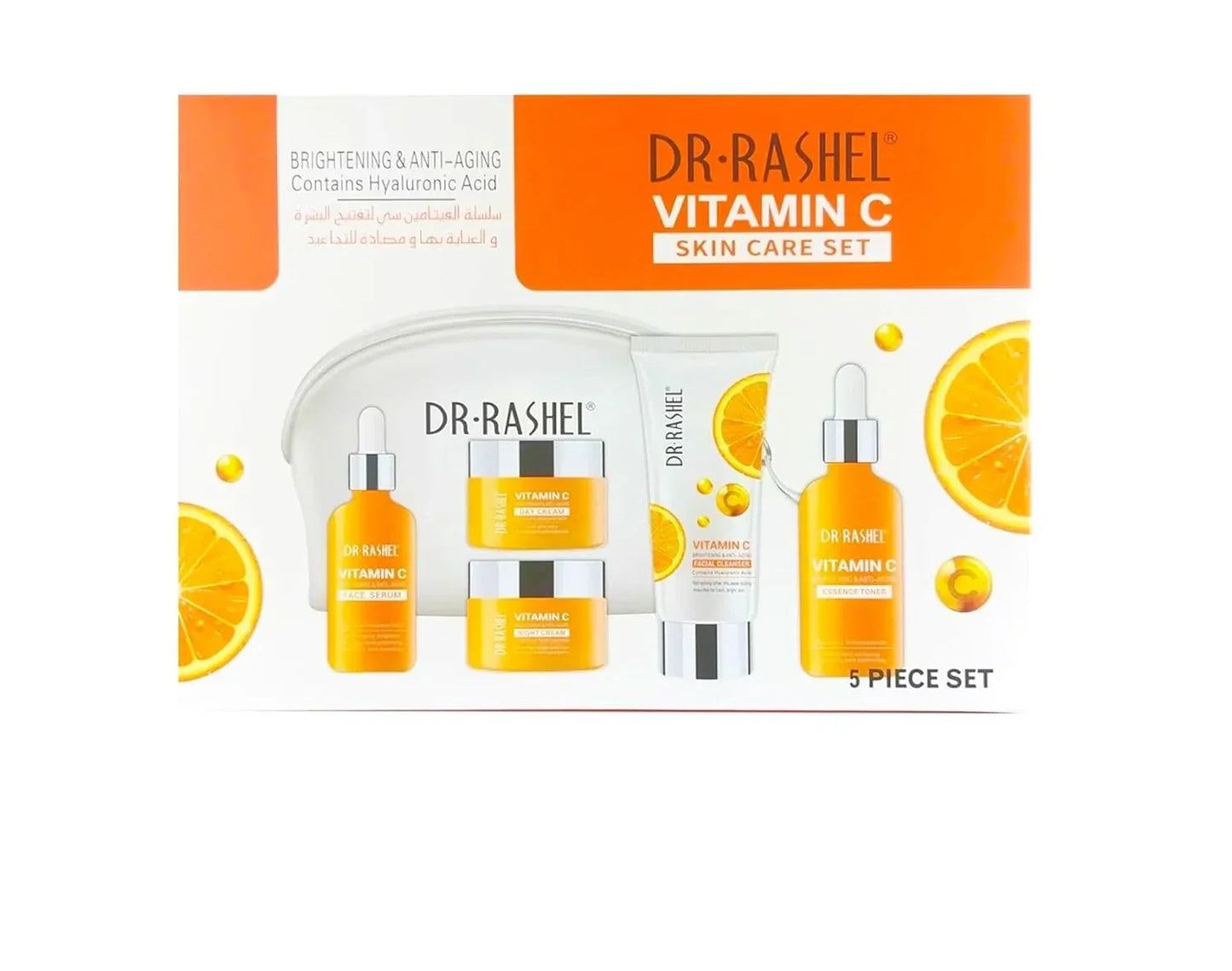 Dr. Rashel Vitamin C Skin Care Set – Brightening & Anti-Aging Kit (UAE Exclusive) -(Original)